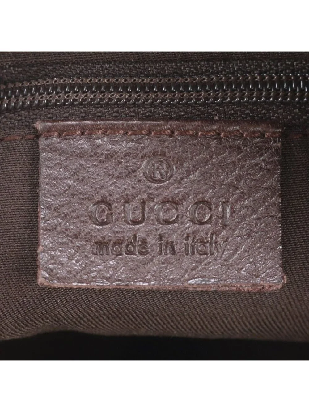 Gucci GG Canvas Abbey Leather Shoulder Bag Crossbody Messenger Business